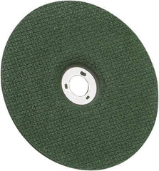 3M - 36 Grit, 7" Wheel Diam, 1/8" Wheel Thickness, 7/8" Arbor Hole, Type 27 Depressed Center Wheel - Ceramic - Apex Tool & Supply