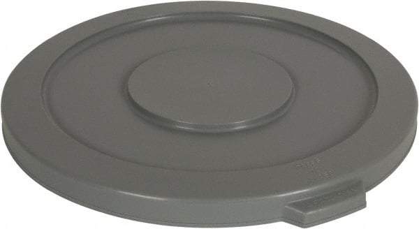 PRO-SOURCE - Round Lid for Use with 32 Gal Round Trash Cans - Gray, Plastic, For Huskee Trash Cans - Apex Tool & Supply