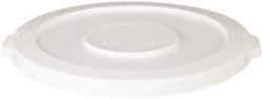 PRO-SOURCE - Round Lid for Use with 32 Gal Round Trash Cans - White, Plastic, For Huskee Trash Cans - Apex Tool & Supply