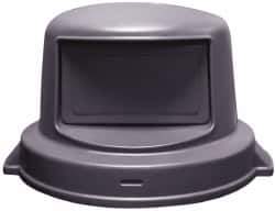PRO-SOURCE - Dome Lid for Use with 55 Gal Trash Cans - Gray, Plastic, For Huskee Trash Cans - Apex Tool & Supply
