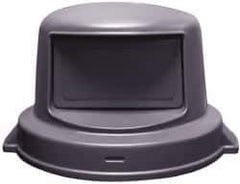 PRO-SOURCE - Dome Lid for Use with 55 Gal Trash Cans - Gray, Plastic, For Huskee Trash Cans - Apex Tool & Supply