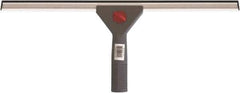 PRO-SOURCE - 18" Rubber Blade Window Washer/Squeegee - Blue, Plastic Holder - Apex Tool & Supply