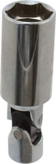Blackhawk by Proto - 3/8 Inch Drive, 13/16 Inch Spark Plug Hand Socket - 6 Points, 3-1/2 Inch Overall Length - Apex Tool & Supply