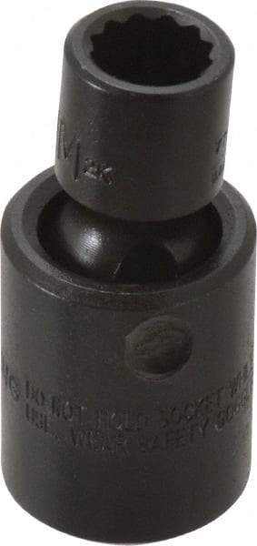 Proto - 3/8" Drive 10mm Deep Universal Impact Socket - 12 Points, 2" OAL - Apex Tool & Supply
