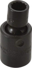 Proto - 3/8" Drive 10mm Deep Universal Impact Socket - 12 Points, 2" OAL - Apex Tool & Supply