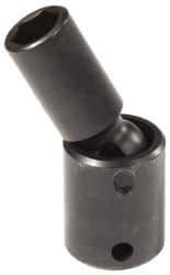 Proto - 3/8" Drive 19mm Deep Universal Impact Socket - 6 Points, 2-13/16" OAL - Apex Tool & Supply