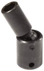 Proto - 3/8" Drive 19mm Deep Universal Impact Socket - 6 Points, 2-13/16" OAL - Apex Tool & Supply