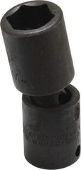 Proto - 3/8" Drive 17mm Deep Universal Impact Socket - 6 Points, 2-11/16" OAL - Apex Tool & Supply