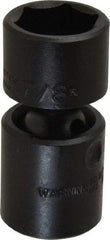 Proto - 1/2" Drive 7/8" Standard Universal Impact Socket - 6 Points, 2-19/32" OAL - Apex Tool & Supply