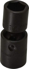 Proto - 1/2" Drive 16mm Standard Universal Impact Socket - 6 Points, 2-11/16" OAL - Apex Tool & Supply