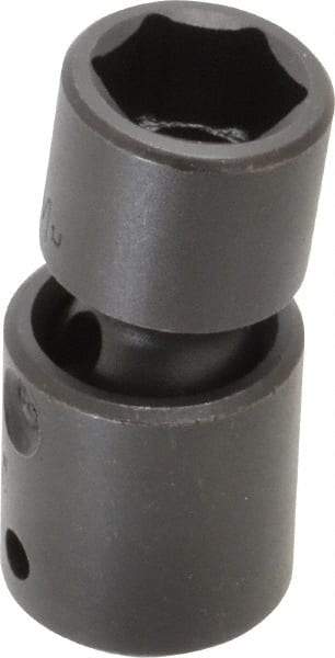 Proto - 1/2" Drive 19mm Standard Universal Impact Socket - 6 Points, 2-11/16" OAL - Apex Tool & Supply