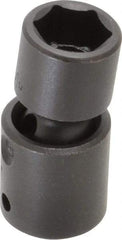 Proto - 1/2" Drive 19mm Standard Universal Impact Socket - 6 Points, 2-11/16" OAL - Apex Tool & Supply