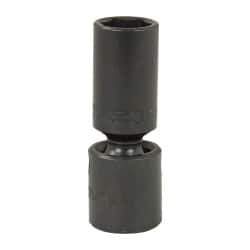 Proto - 1/2" Drive 3/4" Deep Universal Impact Socket - 6 Points, 3-1/2" OAL - Apex Tool & Supply