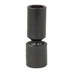 Proto - 1/2" Drive 3/4" Deep Universal Impact Socket - 6 Points, 3-1/2" OAL - Apex Tool & Supply