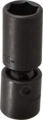 Proto - 1/2" Drive 13/16" Deep Universal Impact Socket - 6 Points, 3-1/2" OAL - Apex Tool & Supply