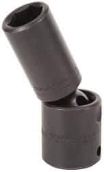 Proto - 3/8" Drive 12mm Deep Universal Impact Socket - 12 Points, 2" OAL - Apex Tool & Supply