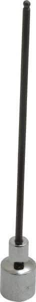 Blackhawk by Proto - 3/8" Drive, 1/8" Hex Bit Socket - 6" OAL, 5-1/4" Bit Length, Ball End - Apex Tool & Supply