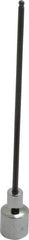 Blackhawk by Proto - 3/8" Drive, 1/8" Hex Bit Socket - 6" OAL, 5-1/4" Bit Length, Ball End - Apex Tool & Supply