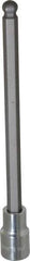 Blackhawk by Proto - 3/8" Drive, 5/16" Hex Bit Socket - 5-7/64" OAL, 5-23/64" Bit Length, Ball End - Apex Tool & Supply