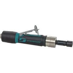 Dynabrade - 1/4" Collet, Straight Handle, Air Straight Die Grinder - 5,000 RPM, Rear Exhaust, 23 CFM, 0.4 hp, 90 psi, 1/4 NPT Inlet - Apex Tool & Supply
