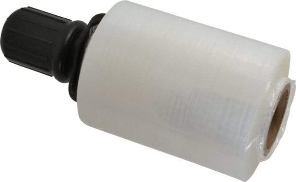 Stretch Associates - 5" x 700' 120 Gauge Clear Bundling Stretch Film with Dispenser - 4 Piece, 120 Gauge, Clear - Apex Tool & Supply