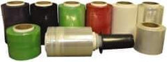Stretch Associates - 3" x 1,000' 80 Gauge Black Bundling Stretch Film with Dispenser - 4 Piece, 80 Gauge, Black - Apex Tool & Supply