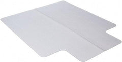 Aleco - 60" Long x 46" Wide, Chair Mat - Single Lip, Straight Edge Style - Apex Tool & Supply