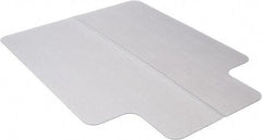 Aleco - 48" Long x 36" Wide, Chair Mat - Single Lip, Straight Edge Style - Apex Tool & Supply