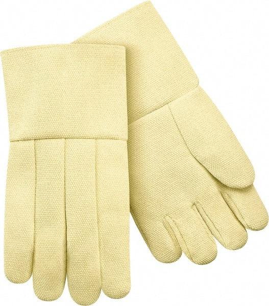 Steiner - Size Universal Wool Lined Aramid Fiberglass Blend Heat Resistant Glove - 14" OAL, Gauntlet Cuff - Apex Tool & Supply