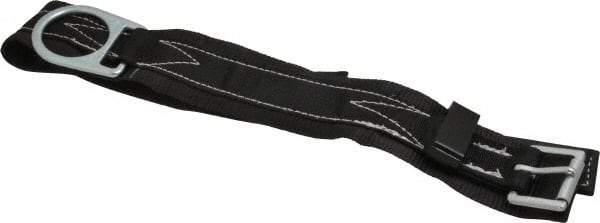 Miller - Size S, 31 to 39 Inch Waist, 3 Inch Wide, Single D Ring Style Body Belt - Nylon Webbing, Include Comfort Pad, Tongue Buckle Connection - Apex Tool & Supply