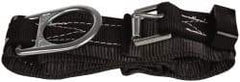 Miller - Size XL, 42 to 50 Inch Waist, 3 Inch Wide, Single D Ring Style Body Belt - Nylon Webbing, Include Comfort Pad, Tongue Buckle Connection - Apex Tool & Supply