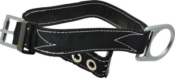 Miller - Size S, 31 to 39 Inch Waist, 1-3/4 Inch Wide, Single D Ring Style Body Belt - Nylon Webbing, Tongue Buckle Connection - Apex Tool & Supply