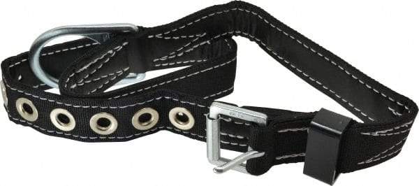 Miller - Size L, 39 to 47 Inch Waist, 1-3/4 Inch Wide, Single D Ring Style Body Belt - Nylon Webbing, Tongue Buckle Connection - Apex Tool & Supply