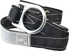 Miller - Size XL, 42 to 50 Inch Waist, 1-3/4 Inch Wide, Single D Ring Style Body Belt - Nylon Webbing, Tongue Buckle Connection - Apex Tool & Supply