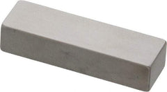 Mitutoyo - 0.25" Rectangular Steel Gage Block - Accuracy Grade 0, Includes Certificate of Inspection - Apex Tool & Supply