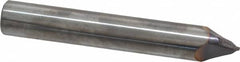 Niagara Cutter - 3/8" Diam 2 Flute Single End Solid Carbide Chamfer Mill - Apex Tool & Supply