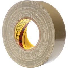 3M - 54.8m x 48mm x 11.7 mil Olive Green Polyethylene Cloth Duct Tape - Apex Tool & Supply