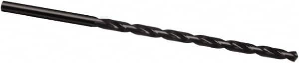 Extra Length Drill Bit: 0.2441″ Dia, 118 °, High Speed Steel Oxide Finish, Spiral Flute, Straight-Cylindrical Shank, Series 235