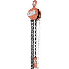 Vestil - 2,000 Lb Lifting Capacity, 15' Lift Height, Hand Hoist - Made from Chain - Apex Tool & Supply