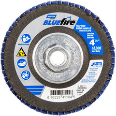 ‎4-1/2″ × 5/8″-11 Type 29 BlueFire Flap Disc - Apex Tool & Supply