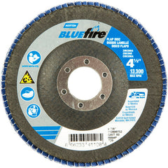 ‎4-1/2 × 7/8″ BlueFire Fiberglass Conical Flap Disc Type 29 P60 Grit R884V1 Zirconia Alumina - Apex Tool & Supply
