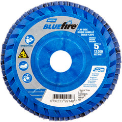 5 × 7/8″ BlueFire Plastic Flat Flap Disc Type 27 P36 Grit R884P Zirconia Alumina - Apex Tool & Supply