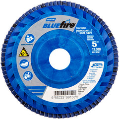5 × 7/8″ BlueFire Plastic Flat Flap Disc Type 27 P60 Grit R884P Zirconia Alumina - Apex Tool & Supply