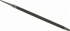 Value Collection - 9-3/4" Long, Taper American-Pattern File - Single Cut, 0.33" Overall Thickness, Tang - Apex Tool & Supply