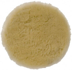 Porter-Cable - 6" Diam Wool Bonnet Pad - Hook & Loop Attachment - Apex Tool & Supply