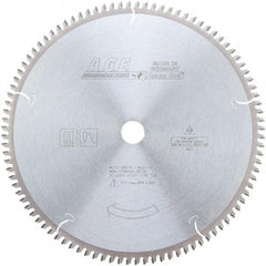 Amana Tool - 12" Diam, 1" Arbor Hole Diam, 96 Tooth Wet & Dry Cut Saw Blade - Carbide-Tipped, Clean Action, Standard Round Arbor - Apex Tool & Supply