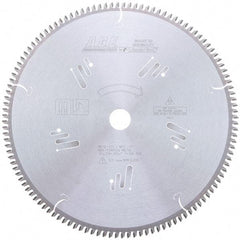 Amana Tool - 12" Diam, 1" Arbor Hole Diam, 120 Tooth Wet & Dry Cut Saw Blade - Carbide-Tipped, Clean Action, Standard Round Arbor - Apex Tool & Supply