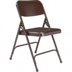 National Public Seating - Folding Chairs Pad Type: Folding Chair Material: Steel - Apex Tool & Supply