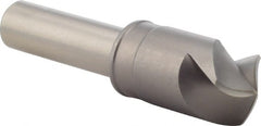 M.A. Ford - 3/4" Head Diam, 1/2" Shank Diam, 3 Flute 120° High Speed Steel Countersink - Apex Tool & Supply