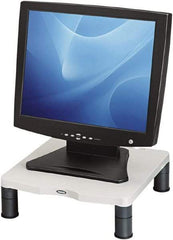 FELLOWES - Platinum & Graphite Monitor Riser - Use with 21" Monitors - Apex Tool & Supply